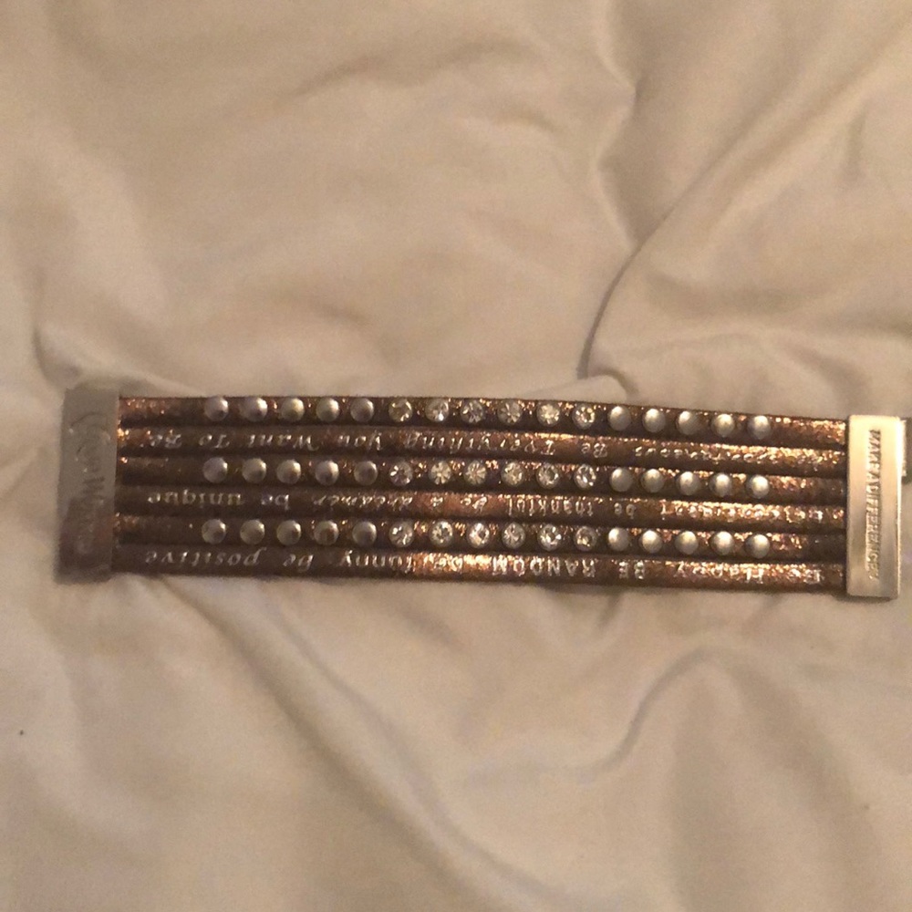 Good Works make a Difference cuff bracelet